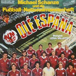 Michael-Schanze-und-die-Fussball-Nationalmannschaft-WM82_Ole-Espana-Das-Album